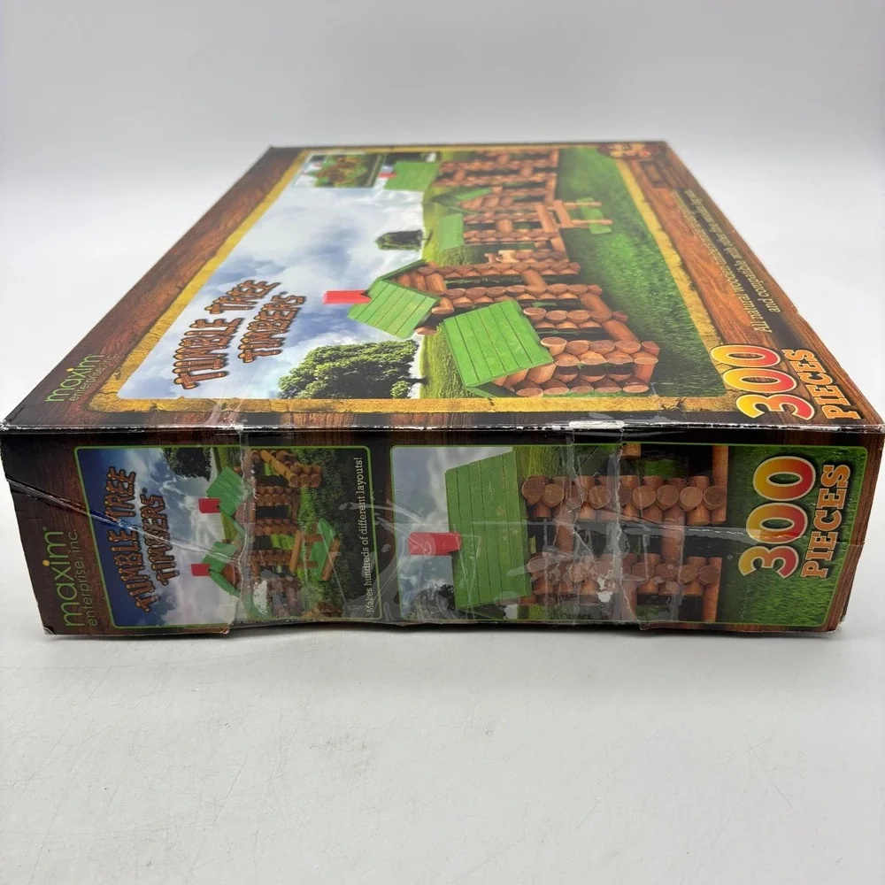 Tumble Tree Timbers Building Set 300 Pieces COMPLETE Maxim Enterprises 2021